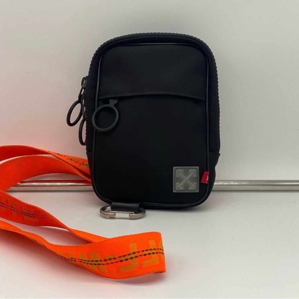 Off-White Black Tape Mini Messenger Bag